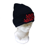 Amon Amarth - Red Embroidered Beanie Amon Amarth - Red Embroidered Beanie