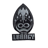 Zeta Legacy - Logo 2.5x4.25" Embroidered Patch