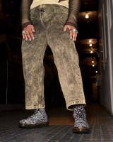 1460 Snake Print Leather Lace Up Boots