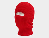 Red 1 Hole Face Ski Mask Beanie