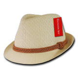 Lunada Bay Natural Paper Straw Fedora Hat Lunada Bay Natural Paper Straw Fedora Hat