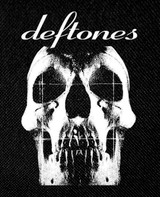 Deftones - S/T Skull 4x5" Printed Patch Deftones - S/T Skull 4x5" Printed Patch
