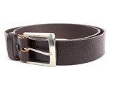 Chocolate Leather Belt