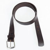 Chocolate Leather Belt