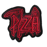 Pizza - Death Logo 3x3.5" Embroidered Patch