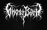 Ghost Bath - Logo 5.5x3" Printed Patch
