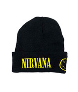 Nirvana - Smiley Embroidered Beanie