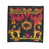 Lock Up - Hate Breed 4x4" Woven Patch