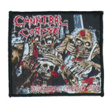 Cannibal Corpse - Butchering Chicago 1992 4x4" Woven Patch