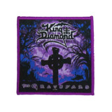 King Diamond - The Graveyard 4x4" Woven Patch