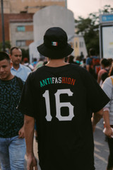 Antifashion Embroidered Logo Bucket Hat
