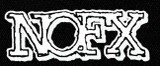 NOFX - Logo 6x3" Printed Patch NOFX - Logo 6x3" Printed Patch