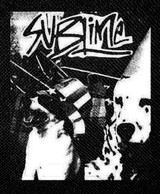 Sublime Black - White Dogs 4x5" Printed Patch