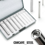 Set of 9 Tapers for Piercing Dilatation 10g-00g