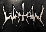 Watain - Shaped Logo 5x3" Embroidered patch