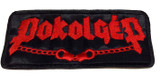 Pokolgep 5x2" Red Embroidered Patch
