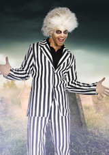 BeetleJuice Mens Suit Costume