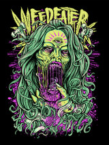 Weedeater - Green Girl - 4x5" Color Patch