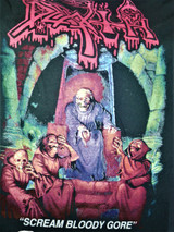 Death - Scream Bloody Gore- Test Print Backpatch
