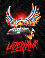 Lazerhawk - Synth Wings 4x4" Color Patch