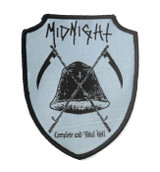 Midnight - Complete And Total Hell 4x3" Woven Patch