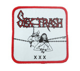 Sex Trash - XXX 3x3.5" Woven Patch