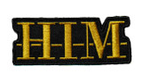 H.I.M. 3.5" Embroidered Patch