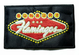 Bunbury - Flamingos 4" Embroidered Patch