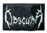 Obscura - Logo 4" Embroidered Patch