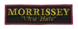 Morrissey - Viva Hate 4x1.5" Embroidered Patch