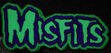 Misfits - Green Logo 5x2.5" Embroidered Patch