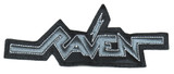 Raven - Grey Logo 5.5x2.5" Embroidered Patch
