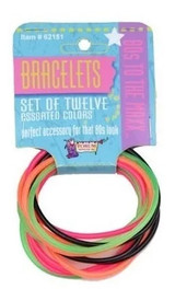 80's Look Jelly Bracelets