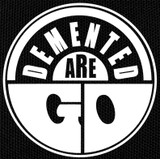 Demented Are Go - Logo 13x13" Printed Backpatch