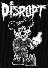 Disrupt - Crust Mouse 12x15" Printed Backpatch