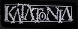 Katatonia - Logo 5x2" Embroidered Patch