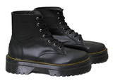 Black Vegan 7i Platform Combat Boots