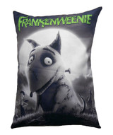 Frankenweenie - Sparky Moon Throw Pillow