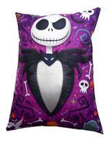TNBC - Jack Skellington Purple Throw Pillow
