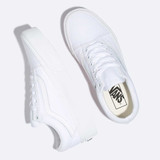 Vans - Old Skool White Platform Sneakers
