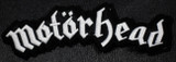 Motorhead - White Logo 5.5x2.5" Embroidered Patch