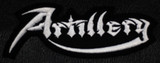 Artillery - White Logo 4x2" Embroidered Patch