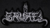 Samael - White Logo 5x3" Embroidered Patch