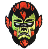 The Wolfman Green Embroidered Patch