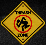 D.R.I. - Thrash Zone 2.5x2.5" Embroidered Patch