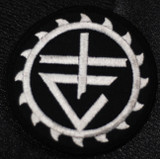 Terminal Choice - White Logo 3x3" Embroidered Patch