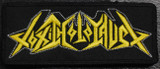 Toxic Holocaust - Yellow Logo 4.5x2" Embroidered Patch