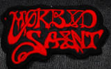 Morbid Saint - Red Logo 3x2.5" Embroidered Patch