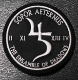 Sopor Aeternus & the Ensemble of Shadows - Logo 3x3" Embroidered Patch