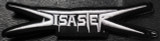 Disaster - White Logo 4x1" Embroidered Patch